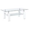 Dyer 3-piece Rectangular Coffee and End Table Set White