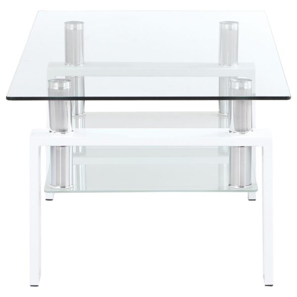 Dyer 3-piece Rectangular Coffee and End Table Set White