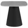 Eason 2-piece Cocktail Coffee Table Set Concrete and Black