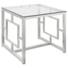Merced 3-piece Rectangular Coffee and End Table Set Nickel
