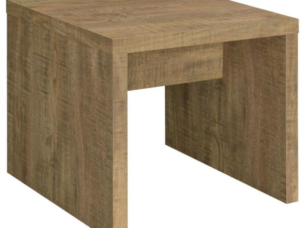 Lynette Square Engineered Wood End Table Mango