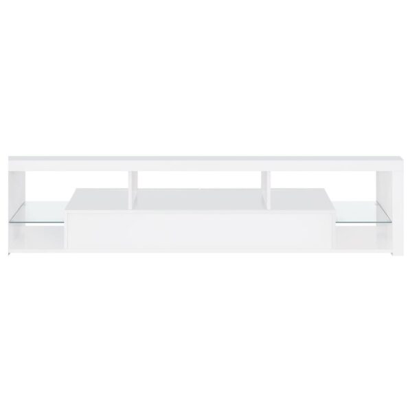 Jude 3-piece 71-inch TV Entertainment Center White High Gloss