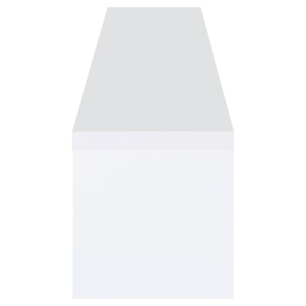 Jude 2-drawer Engineered Wood 71-inch TV Stand High Gloss White