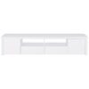Jude 2-door Engineered Wood 79-inch TV Stand High Gloss White