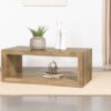 Benton Rectangular Solid Wood Coffee Table Natural