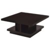 Reston 2-piece Square Coffee and End Table Set Cappuccino