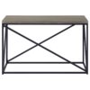 Birdie Rectangular Entryway Console Table Sonoma Grey