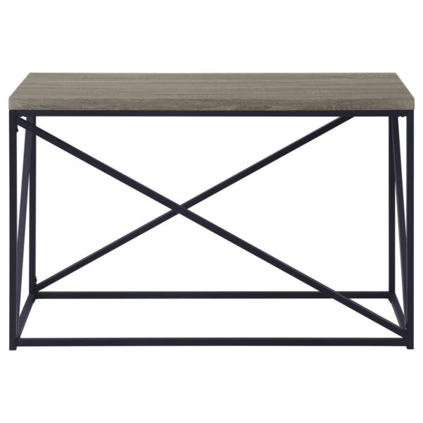 Birdie Rectangular Entryway Console Table Sonoma Grey