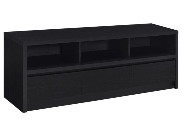 Rutland 59-inch 3-drawer TV Stand Media Console Black