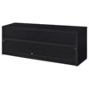 Rutland 59-inch 3-drawer TV Stand Media Console Black