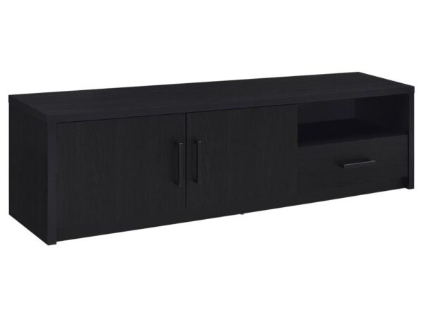 Murray 70-inch 2-door TV Stand Media Console Black