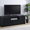 Winfield 60-inch 2-door TV Stand Media Console Black
