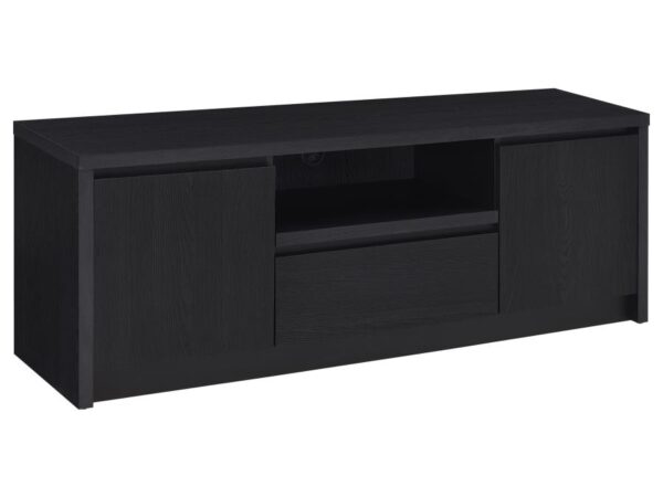 Winfield 60-inch 2-door TV Stand Media Console Black