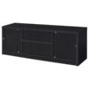 Winfield 60-inch 2-door TV Stand Media Console Black