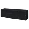 Winfield 78-inch 2-door TV Stand Media Console Black