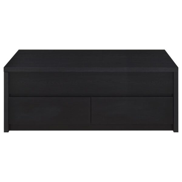 Knapp 2-piece Lift Top Coffee Table Set Black