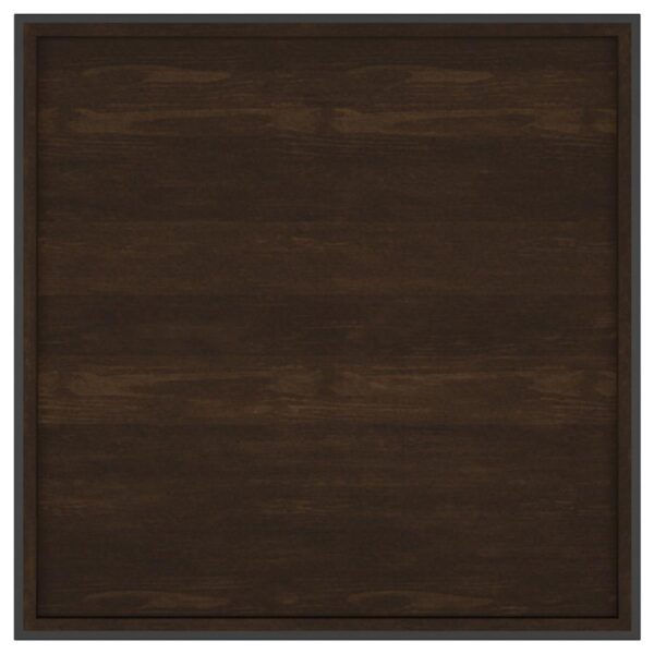 Fulton 30-inch Square Mango Wood Coffee Table Dark Brown