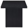 Max 3-piece Rectangular Coffee and End Table Set Black