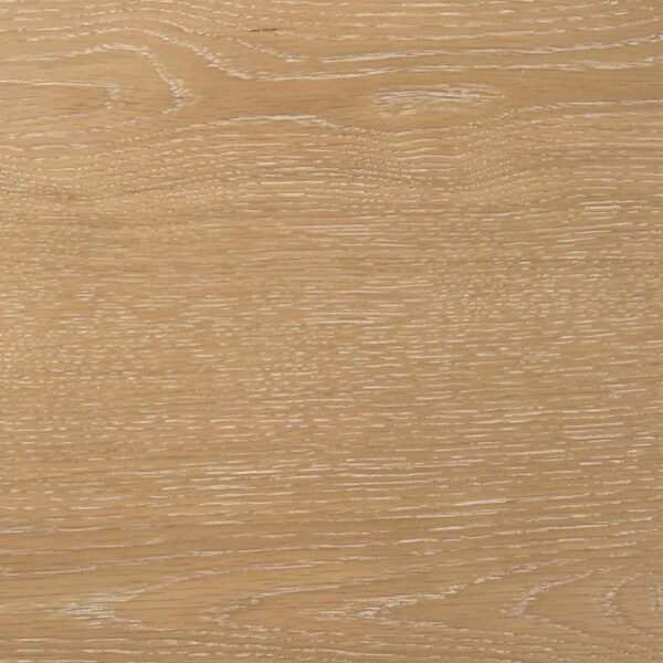 Ottowa Round Wood Side End Table with Shelf Washed Oak