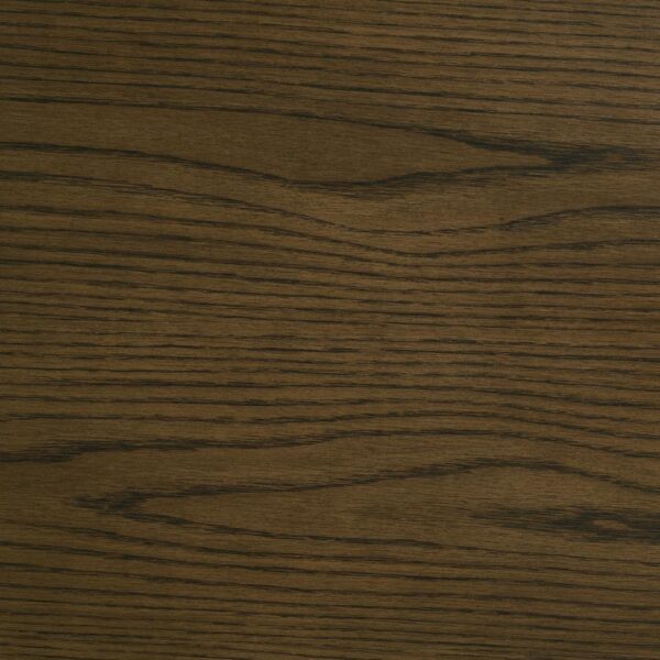 Ottowa 22-Inch Round Wood Side End Table with Shelf Brown