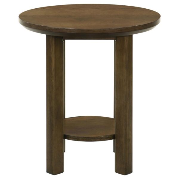 Ottowa 3-piece Round Wood Coffee Table Set Brown