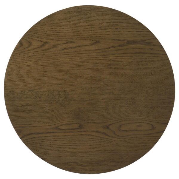 Ottowa 3-piece Round Wood Coffee Table Set Brown