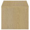 Canoga Engineered Wood Accent Side End Table Light Oak