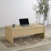 Canoga Engineered Wood Lift Top Coffee Table Light Oak