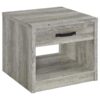 Felix 2-piece Coffee and End Table Set Grey Driftwood