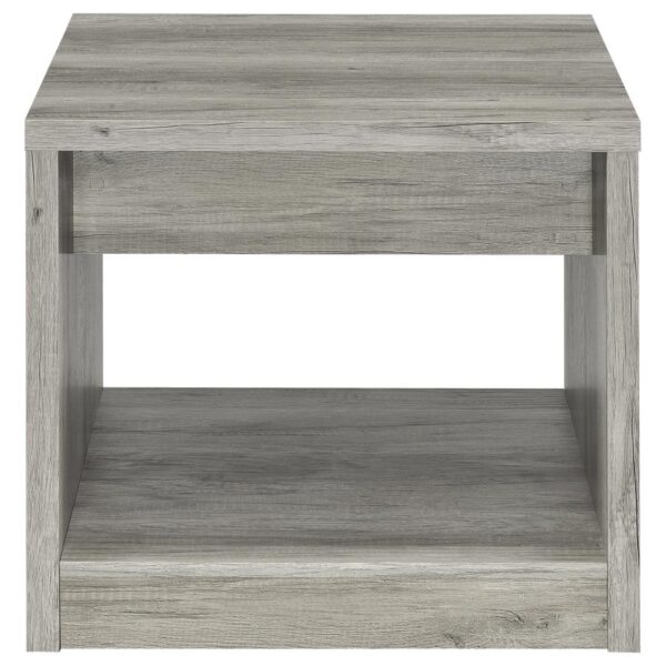 Felix 3-piece Coffee and End Table Set Grey Driftwood