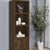 Sachin 3-shelf Engineered Wood Media Tower Dark Pine