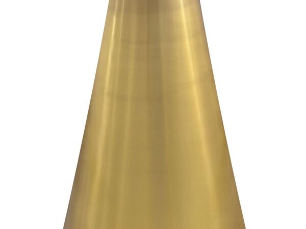 Avon Round Marble Top Stainless Steel Side End Table White