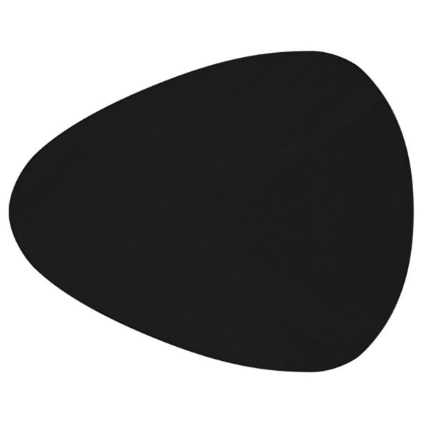 Odessa 2-piece Triangular Coffee and End Table Set Black