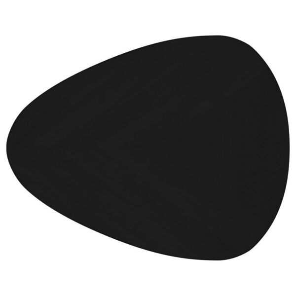 Odessa 2-piece Triangular Coffee and End Table Set Black