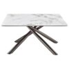 Carvell Square Sintered Stone Top Coffee Table Mirage White
