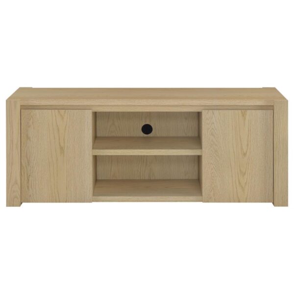 Laurelton 3-piece Entertainment Center TV Stand Light Oak