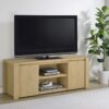 Laurelton 60-inch 2-door TV Stand Media Console Light Oak