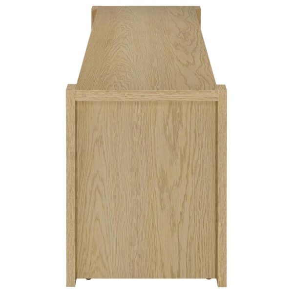 Laurelton 60-inch 2-door TV Stand Media Console Light Oak