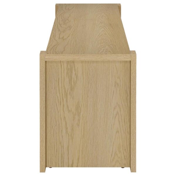 Laurelton 60-inch 2-door TV Stand Media Console Light Oak