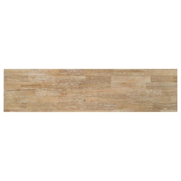 Hollis 2-door Wood 67-inch TV Stand with Drawer Brown and White