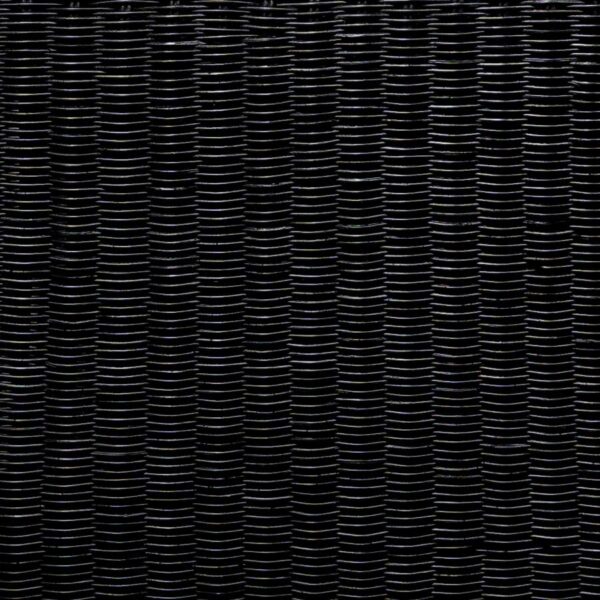 Cahya Woven Rattan Square End Table Black