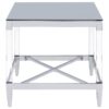 Lindley 3-piece Square Coffee and End Table Set Chrome