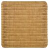 Cahya Square Woven Rattan End Table Natural