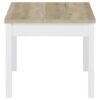 Stacie 3-piece Coffee Table Set Distressed Pine and White