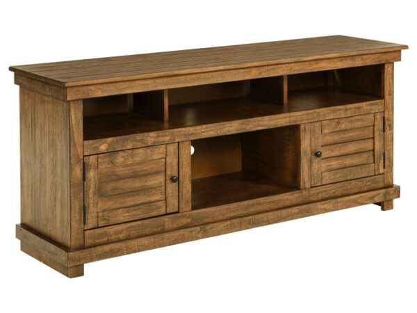 Payne 60-inch TV Stand Media Console Distressed Brown
