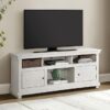 Payne 60-inch TV Stand Media Console Distressed White