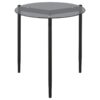 Rosalie 3-piece Round Coffee and End Table Set Grey