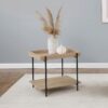 Fallon Square Engineered Wood End Table Light Brown