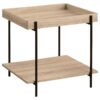 Fallon 3-piece Rectangular Coffee and End Table Set Natural