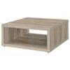 Frisco 3-piece Coffee and End Table Set Distressed Pine